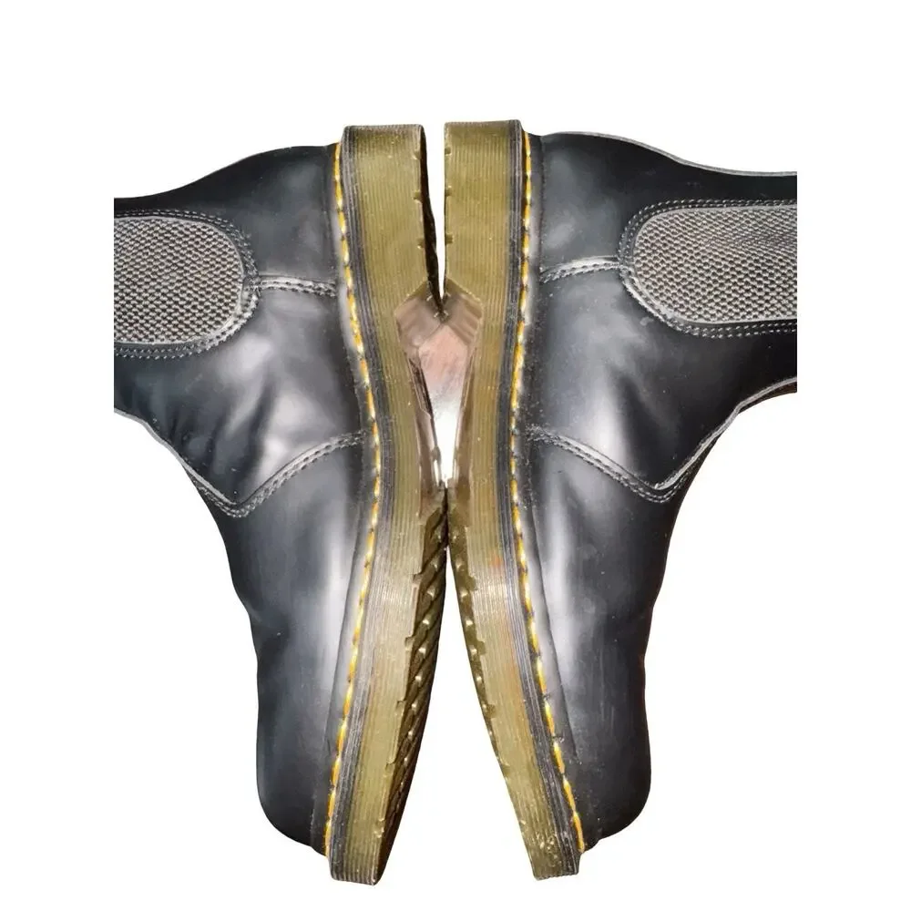 Dr. Martens 2976‎ YS Chelsea Boots Black Smooth Leather US Men’s 9 Women’s 10